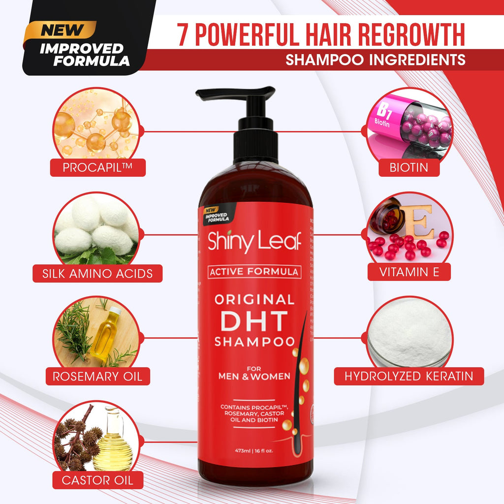 DHT Pro Shampoo and DHT Original Shampoo Bundle